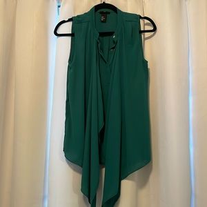 H&M DRAPE BLOUSE